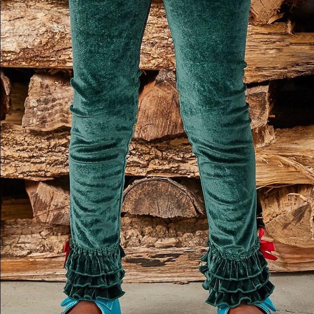 Tinsel Ruffle Legging